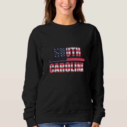 Retro South Carolina USA Trui (Voorkant)