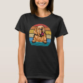 Retro  Spaans Mastiff T-shirt (Voorkant)