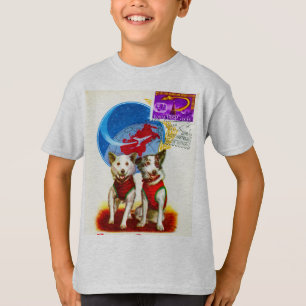 RETRO SPACE AGE (DOG ASTRONAUTS) T-SHIRT