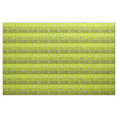 Retro Space Age Planets Stars Chartreuse Stof (Yard (91,4 cm))