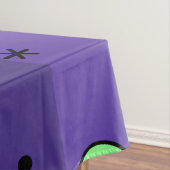 Retro Space Age Planets Stars Indigo Tafelkleed (Voorbeeld)