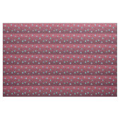 Retro Space Age Planets Stars Maroon Stof (Yard (91,4 cm))