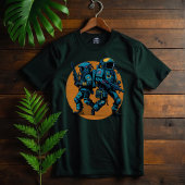 Retro Space Astronauts-Galaxy Rebel Fighter SciFi T-shirt