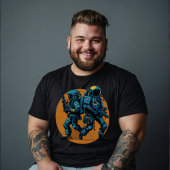 Retro Space Astronauts-Galaxy Rebel Fighter SciFi T-shirt