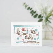 Retro 'Space Cadets'-Briefkaart Briefkaart (Staand voorkant)