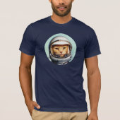 Retro Space Cat T-shirt (Voorkant)