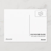 Retro Space Diner Briefkaart (Achterkant)