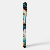 Retro Space Exploration Galaxy Case-Mate iPhone Case (Achterkant / Rechts)