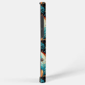 Retro Space Exploration Galaxy Samsung Galaxy Hoesje (Rechterkant)