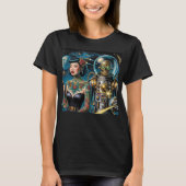 Retro Space Explorers T-shirt (Voorkant)