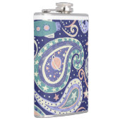 Retro Space Galaxy Design Heupfles (Rechts)