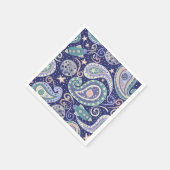 Retro Space Galaxy Design Servet (Hoek)