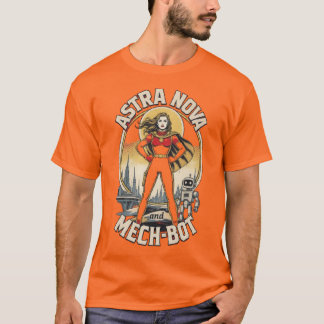 Retro Space Held T-Shirt – Vintage 70s Comic Sci-F