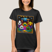Retro Space Invaders T-Shirt (Voorkant)