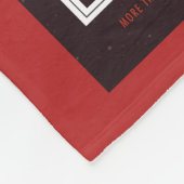 Retro Space Poster-Cassini missie naar Saturnus Fleece Deken (Hoek)