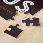 Retro Space Poster-Cassini missie naar Saturnus Legpuzzel (Zijkant)