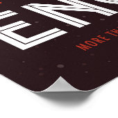 Retro Space Poster-Cassini missie naar Saturnus Poster (Hoek)