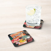 Retro Space Poster-Exoplanet Discovery 51 Pegasi B Bier Onderzetter (Rechterzijde)