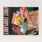 Retro Space Poster-Exoplanet Discovery 51 Pegasi B Legpuzzel (Horizontaal)