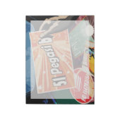 Retro Space Poster-Exoplanet Discovery 51 Pegasi B Notitieblok (Linkerzijde)