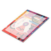 Retro Space Poster - Mars Exploration Program. Notitieblok (Schuin)