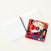 Retro Space Poster - Mars Exploration Program. Notitieboek (Binnen)