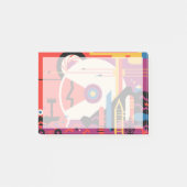 Retro Space Poster - Mars Exploration Program. Post-it® Notes (Voorkant)