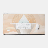 Retro Space Poster-Observatory in het zonnestelsel Bureaumat (Keyboard & Muis)