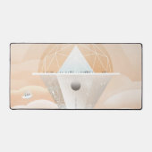 Retro Space Poster-Observatory in het zonnestelsel Bureaumat (Voorkant)