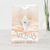 Retro Space Poster-Observatory in het zonnestelsel Kaart (Voorkant)