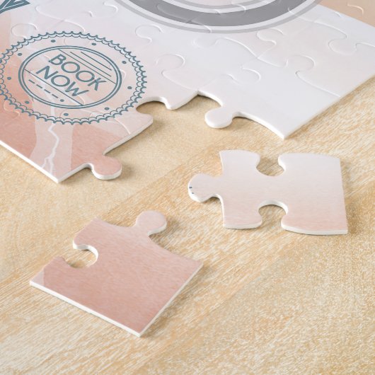 Retro Space Poster-Observatory in het zonnestelsel Legpuzzel (Zijkant)