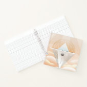 Retro Space Poster-Observatory in het zonnestelsel Notitieboek (Binnen)