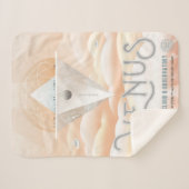 Retro Space Poster-Observatory in het zonnestelsel Sherpa Deken (Voorkant (horizontaal))