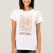 Retro Space Poster-Observatory in het zonnestelsel T-shirt (Voorkant)