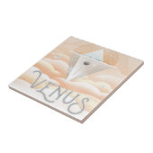 Retro Space Poster-Observatory in het zonnestelsel Tegeltje (Zijkant)