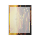 Retro Space Poster - Titan, de grootste maan van S Notitieblok (Linkerzijde)