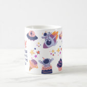 Retro Space thema  verjaardag Koffiemok (Center)