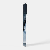 Retro Space Travel Poster Dwerg Planet Ceres. iPhone 15 Case (Rechterkant)