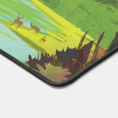 Retro Space Travel Poster-Een Aarde Wetenschap Mis Bureaumat (Hoek)