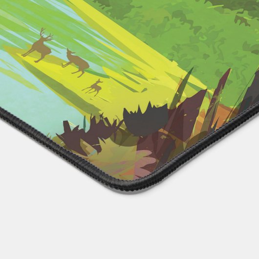 Retro Space Travel Poster-Een Aarde Wetenschap Mis Bureaumat (Hoek)