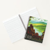 Retro Space Travel Poster-Een Aarde Wetenschap Mis Notitieboek (Binnen)