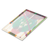 Retro Space Travel Poster - Zonnestelsel Grand Tou Notitieblok (Schuin)