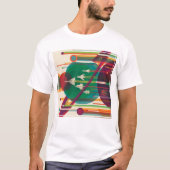 Retro Space Travel Poster - Zonnestelsel Grand Tou T-shirt (Voorkant)