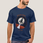 Retro Spaceship T-Shirt (Voorkant)