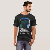 Retro Speakers Music Audio Engineering Sound Engin T-shirt (Voorkant volledig)