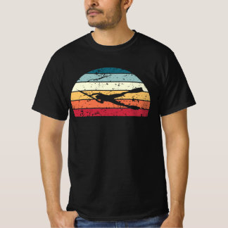 Retro Spearfish Sunset fish Sunrise T-shirt