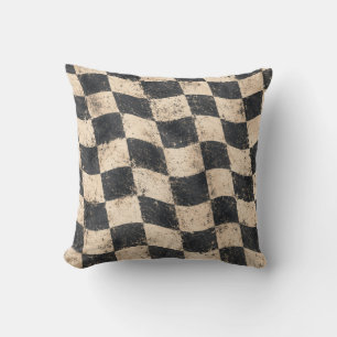 Retro Speedway Bank Accent Stijl Kussen