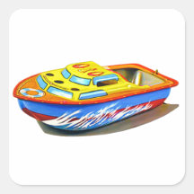 RETRO SPEELGOED BOAT T-SHIRT