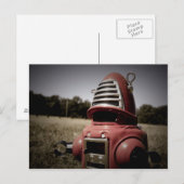 Retro Speelgoed Robby Robot 06 Briefkaart (Voorkant / Achterkant)