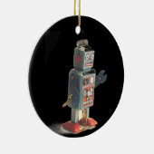 Retro Speelgoed Robot Keramisch Ornament (Rechts)